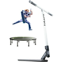 Trampoline Pro Scooter for Stunt Practice – Real Headtube, Pro T-Bar, Foam Deck – Madd Gear