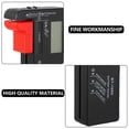 thumbnail image 3 of 1Pack Black Battery Tester For Batteries 6.29X4.32X0.98 Inch Battery Capacity Testing, 3 of 5
