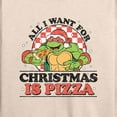 thumbnail image 3 of Teenage Muntant Ninja Turtles - All I Want For Christmas - Women's Lightweight French Terry Long Sleeve Shirt, 3 of 5