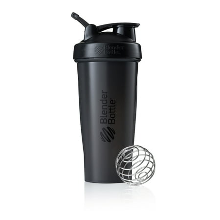 BlenderBottle 28oz Classic Shaker Cup Full Color Black
