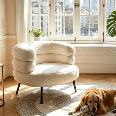 vanity chair comfy flannel chair product