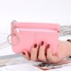 thumbnail image 1 of Monedero de piel auténtica con textura para mujer, monedero, tarjetero, bolso pequeño con cremallera, llavero, minicartera pequeña, 1 of 6
