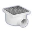 thumbnail image 1 of Céspol bote compakto cuadrado con rejilla de acero inoxidable sin tapa higiénica, 1 of 3