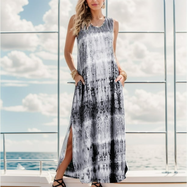 Vestidos casuales con bolsillos a los lados hotsell