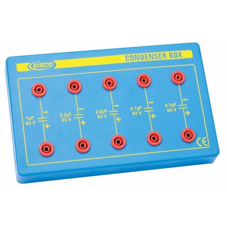Condenser Box  Five Capacitators  1F to 4.7F - Great for Electrical Experiments - Eisco Labs price history on PriceWatchPro