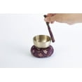 thumbnail image 5 of Manekineko-Ai Orin Bell Japanese Buddhist Bell,Mat,bar Set Made in Japan Takaoka, Purple,2.99inch, 5 of 5