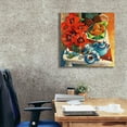 thumbnail image 3 of Epic Graffiti 'The Breakfast Ritual' by David Galchutt, Canvas Wall Art, 26"x26", 3 of 8