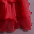 thumbnail image 5 of Honeeladyy Clearance under 10$ Kids Dress Girls Middle Sleeve Princess Dress Bow Tie Lace Mesh Dress Cake Dress, 5 of 9