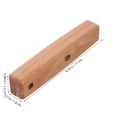thumbnail image 2 of USHOBE Beige Wooden Spatula Handle Replacement Anti Scald Heat Insulation 1 Set, 2 of 8