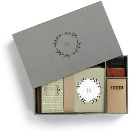 Red Rock Traditions Thank You Note Stationary Set, Child & Parent Write Together