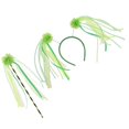 thumbnail image 2 of Patrick's Day Hair Accessories Headband For Themed Parties And Parades Featuring Braided Design In Set, 2 of 4