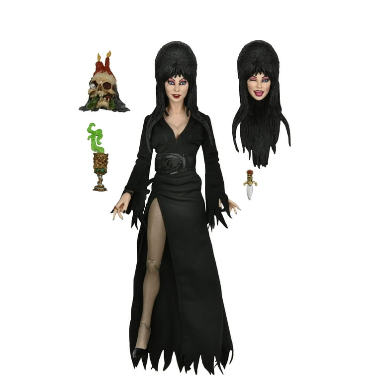 Elvira 8” Action Figure - Horror Collectibles, Fully