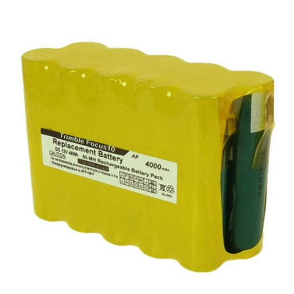 Replacement Battery for Trimble Geodimeter 5600, 56001, and Spectra Focus 10.