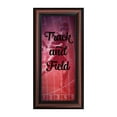 thumbnail image 6 of Track and Field, Runners Wall Art, Coach or Athlete Picture Frame, 6x12 7409, 6 of 8