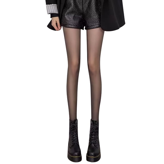 BRICH Women's Sheer Black Pantyhose Stockings Silky Smooth Tights Thin Leggings