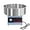 Blue, variant on 1050W Electric Cotton Candy Machine Floss Maker with Stainless Steel Bowl, Sugar Scoop for Family and Various Party (Pink)