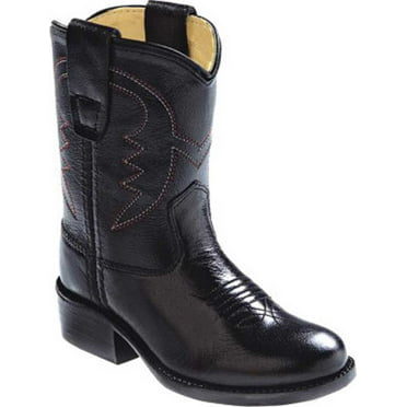 Old West Men's 10 Inch Roper Toe Cowboy Boots - Walmart.com