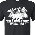 thumbnail image 4 of Inktastic Yellowstone National Park with Bear Mountains and Trees T-Shirt, 4 of 5