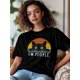 thumbnail image 2 of Womens T-Shirts Black Cat Colorful Stripe T-Shirt Crewneck Short Sleeve Summer Tops Casual Loose Tees EW People, 2 of 8
