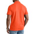 thumbnail image 3 of Men's Polo Shirt Short Sleeve Collared Button Placket Classic Fit Lightweight Casual Golf Polo Shirt, 3 of 7