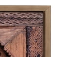 thumbnail image 3 of Kate and Laurel Sylvie Morocco Marrakech Door II Framed Canvas Wall Art by Golie, 18x24 Gold, Travel Photography Art for Wall, 3 of 8