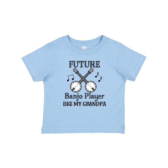 Inktastic Future Banjo Player Like Grandpa Boys or Girls Baby T-Shirt
