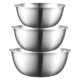 thumbnail image 2 of Stainless Steel Storage Basin Mixing Bowl For Housewives 22.00X22.00X9.00CM Easy To Clean Function 1 Set, 2 of 4