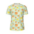 thumbnail image 6 of Rocae Tree Palms Lemon for Men's Mesh Quick-Dry Short Sleeve Workout T-Shirt,Mens Crew Neck Tee Lightweight Soft Classic T Shirts 5X-Large, 6 of 9