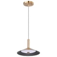 thumbnail image 5 of Nuvo Lighting Corrine 10 Inch LED Pendant Burnished Brass 3K/4K/5K CCT Selectable - Burnished Brass, 5 of 5