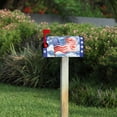 thumbnail image 4 of WMGHA 4th of July America Patriotic Mailbox Covers Magnetic Standard Size 18" X 21",American Stars Stripes Mailbox Wraps Post Memorial Day Letter Box Cover for Holiday Garden Yard Decor, 4 of 5