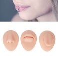thumbnail image 3 of Modèle de Corps en Silicone 3D pour la Pratique - Ensemble de Modèle de Nez de Bouche Réutilisable, Modèle de Corps de Simulation Portable avec Nez, Langue, Bouche - Formation de Maquillage, 3 of 8