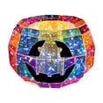 thumbnail image 2 of Halloween LED Light Pumpkin, Prismatic Iridescent Pumpkin 16", Colorful Light up Pumpkin Night Light, Prismatic Iridescent Decor, Halloween Indoor Decoration, 2 of 9