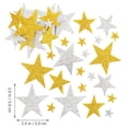 thumbnail image 4 of 180 Uds pegatinas de estrellas pegatina de estrella brillante calcomanías en forma de estrella calcomanías de estrellas de Navidad pegatinas con brillo, 4 of 6