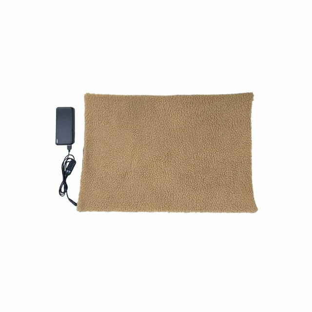 Coussin Chauffant à Température Réglable avec Minuterie pour Chaleur Intérieure des Animaux et Repos Confortable