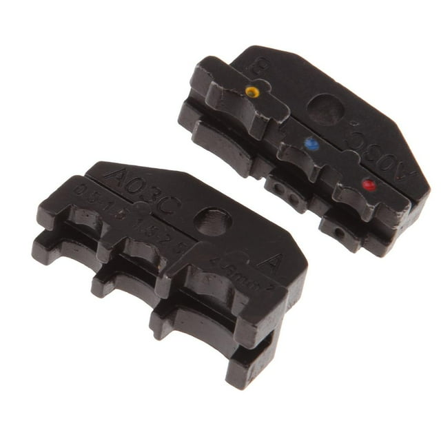 koolsoo A03C Kit d'Outils de Sertissage HSS Interchangeables pour Différents Terminaux