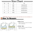 thumbnail image 3 of Levmjia Womens Bras Front Closure Wireless Comfortable Support Full Coverage for Middle Aged Plus Size 36C 38D 40B Nylon Soft Everyday Wear 4 Colors, 3 of 3