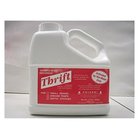 T-600 Alkaline Based 6 lb. Granular Drain Cleaner by