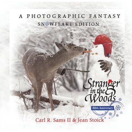 Photographic Fantasy Art - Stranger in the Woods : A Photographic Fantasy: Snowflake Edition