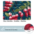 thumbnail image 2 of Cherry Non-Slip Polyester Door Mat Floor Mats Bath Rugs Machine Washable, 2 of 6