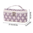 thumbnail image 3 of TUOBARR Portable Makeup Bag With Large Storage Capacity Exquisite And High End Travel Storage Box Wash Bag, 3 of 3