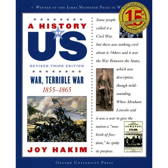 A ^Ahistory of Us A History of Us: War, Terrible War: 1855-1865a History of Us Book Six, (Paperback)