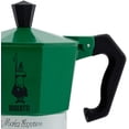 thumbnail image 2 of Bialetti 5322 Moka Express Cafetera Espresso 3 Tazas Verde/Rojo, 2 of 3