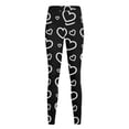 thumbnail image 4 of Tosmy Women's Leggings Womens Tights Compression Valentine's Day Print High Waist Pants Yoga Running Fitness High Waist Leggings Pants, 4 of 4