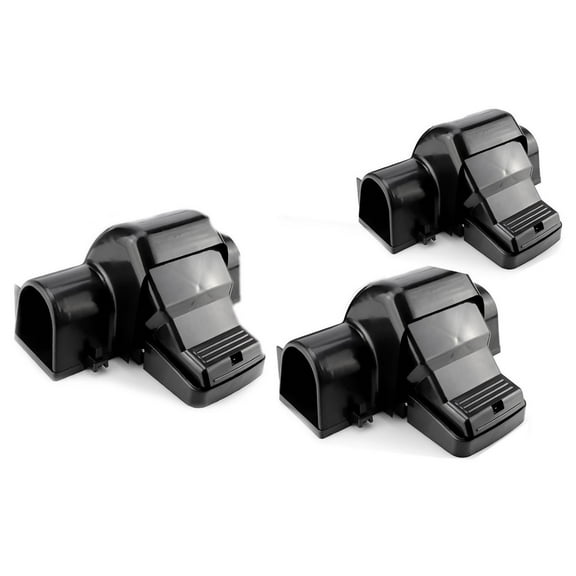 eXuby Pet-Safe Mouse Trap w/ Tunnel Design (3 Pack) – Dual Entry for Better Capture Rate - Prevents Accidental Triggering - Avoid Finger Snapping - Setup in Seconds - Wash & Reuse - No Harmful Poison