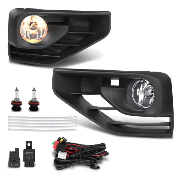 Fog Lights Front Lamps w/ Wiring Kits Fit for 2017-2020 Nissan Pathfinder