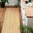 thumbnail image 3 of 2x8 Ft Natural Jute Area Rug | Handmade | Solid Farmhouse Design | Natural Jute Rug for Living Room | Dining Room | Bedroom | Kitchen | Hallway | Entryway, 3 of 5