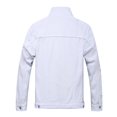 thumbnail image 2 of LZLER Casual Jean Jacket for Men Ripped Sports Denim Jacket, 2 of 5