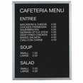 thumbnail image 1 of Aarco Products BOFD4836 48 in. H Framed Letter Board Message Center - Aluminum, 1 of 1