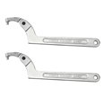 thumbnail image 1 of 2x Tipos Heavy Duty Cromo Vanadio Llave De Gancho Ajustable C Llave Herramienta Zulema Llave de gancho ajustable, 1 of 8