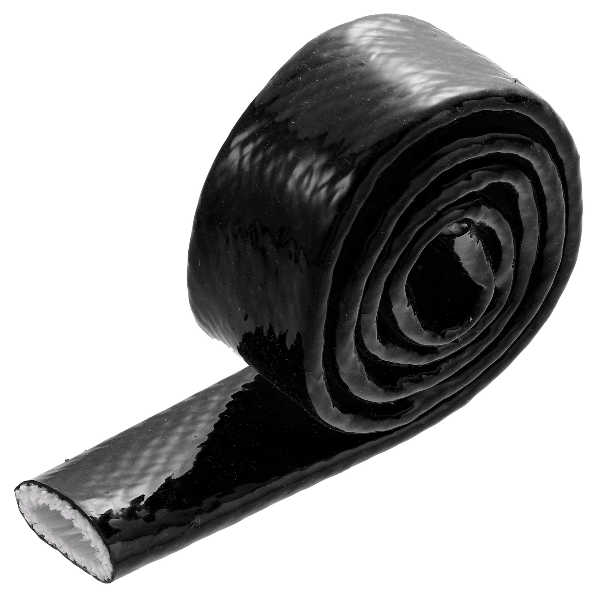 3/4 ID 3ft Heat Shielded Fire Sleeve Silicone Coated Fiberglass Tape for  Car Hose Lines Wires Electrical Wiring Black | Walmart Canada